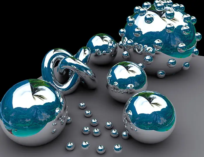 Acabado efecto espejo con cromados y pulidos en superficies metálicas