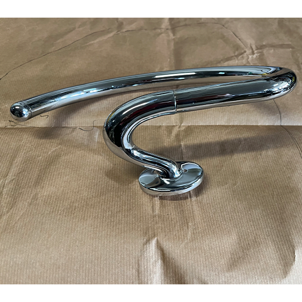 Pulidos: barra tubular con brillo espejo y acabado uniforme